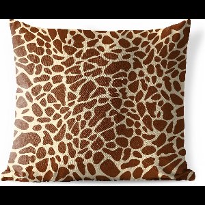 Buitenkussens - Tuin - Dierenprint giraffe - 40x40 cm