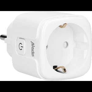 Alecto SMART-PLUG10 - Smart Wifi Tussenstekker - 16A 3680W - Wit