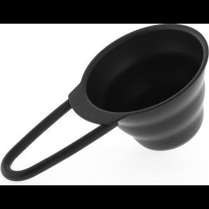 Hario V60 zwart metalen koffiemaatschepje