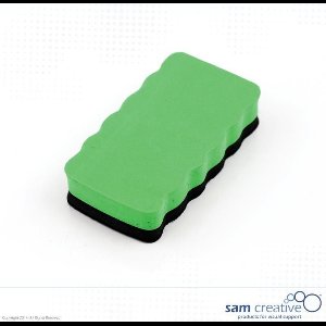 Whiteboard Wisser Basic Magnetisch Groen