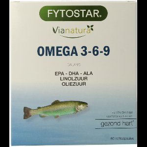Fytostar Vianatura omega 3-6-9 80 Capsules