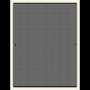 Livn voorzethor raam Basic 120x150cm wit - Zonder schroeven te monteren - Eenvoudig weg te halen - Hoogte en breedte onbeperkt inkortbaar