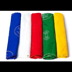 Tibetaanse Katha's SET 5 kleuren XL