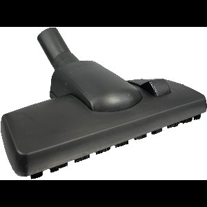 Combinatie zuigmond universeel Ø 35 mm buisaansluiting | Model Delta 27 cm breed met rubberen loopwiel | Geschikt voor o.a. Bosch, Siemens, Miele, Philips*, Rowenta, Samsung en andere merken | Premium kwaliteit | Multaparts® huismerk