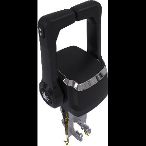 SeaStar Xtreme Twin Schakelkast Topmontage zwart met trim schakelaar