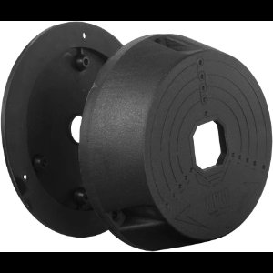 WL4 U-MOUNT-J311-B universele zwarte montage opbouwdoos voor camera's van verschillende merken voor binnen en buiten