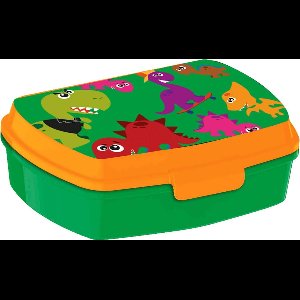 Kids Licensing Broodtrommel Crazy Dino 20 X 8 Cm Pvc Groen