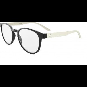 Nordic Projekt NPBE Torshälla Leesbril +1.00 zwart montuur - witte temples