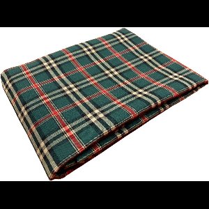 Rond Tafelkleed "Castle Groen" – Ø 160 cm – Klassieke Engelse Ruit – Cottage Style – 50% Katoen / 50% Polyester – Landelijk & Tijdloos – Binnen & Buiten