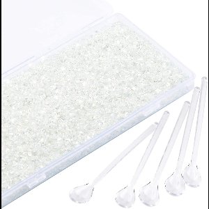 Decoratieve Verpletterde Stenen - 200 Gram Glanzende Chip Kristallen voor Woondecoratie