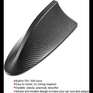 Antena de tiburón para vehículo - decoración de Aleta - FM/Am Antena para Coches .