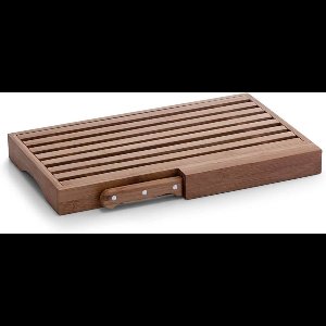Broodsnijplank met mes - Bamboe - 1 stuk