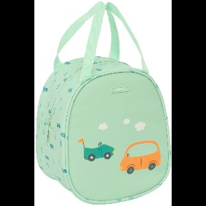 Thermische Snacktas Safta Auto's Groen 19 x 22 x 14 cm