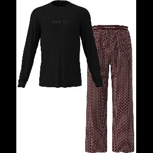 Calvin Klein Underwear Lv00nm2956 Pyjama Bruin,Zwart S Man