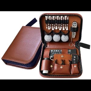 Multifunctionele golftas, essentiële golfaccessoires, inclusief accessoireset en doos