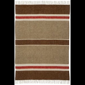Klippan - plaid - Gotland stripe - 25% brushed Gotland wol en 75% lamswol - 130x200cm