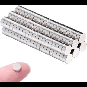 120 Stuks Kleine Neodymium Supersterke Magneten 5x2 mm Rond voor Prikbord en Koelkast