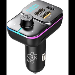Slimtron C24 – BT 5.0 FM Transmitter - Fast charge - USB 3.0 - RGB Transmitter - MP3 - snelladen