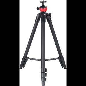 Zomei T60 draagbare tripod draaibaar statief aluminium camera - Zwart Rood
