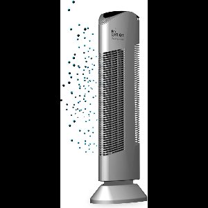 PR-369R Luchtreiniger met ionisator Zilver tot 60M² - Wasbaar filter