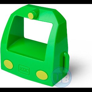 Goederentrein voorkant groen