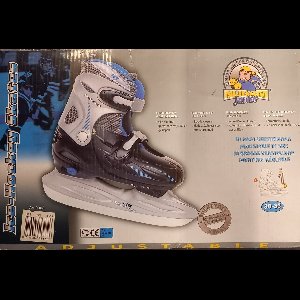 Nijdam Junior verstelbare ijshockey schaatsen - maat 30 tm 33