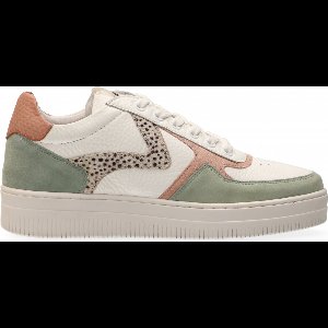 Maruti - Momo Sneakers Groen - Green - White - Pixel Offwhite - 38