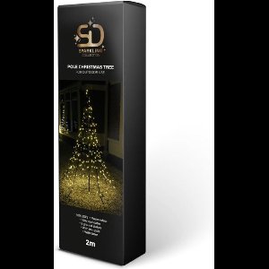 Oneiro’s Luxe Kunstkerstboom 2M VLAGGENMAST KERSTBOOM M/PAAL 300 LED WARM WIT | Kunstkerstboom | Kerstboom | Kerst | Kerstaccessoires | Kerstavond | Premium