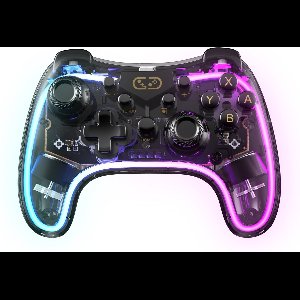 Draadloze RGB Controller - Geschikt voor Nintendo Switch Controllers - Macro Knop - Turbo Knop