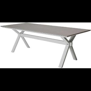 Taste by 4 Seasons Outdoor - Vesper tuintafel - 220cm - Spraystone - Wit