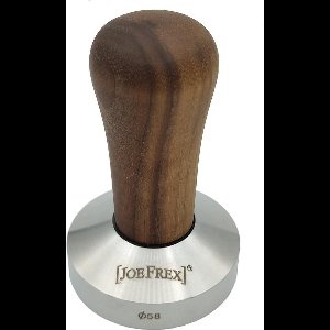 JoeFrex Koffie Tamper Walnoothout 58mm