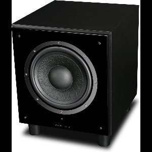Wharfedale SW-10 Subwoofer – 10” Long-Throw Woofer – Ingebouwde 200W Versterker – Variabele Crossover – Zwart
