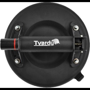 Tvardy Vacuum zuignap - 200mm - 100kg draagkracht - zwart - snelle ontgrendeling