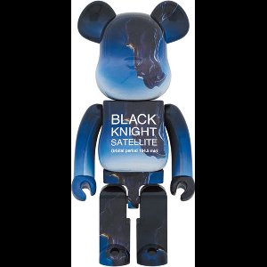 1000% Bearbrick - Black Knight Satellite