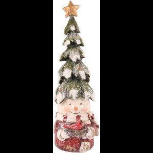 Snowman Christmas tree 22 cm