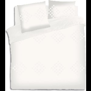 Atmosphera Dekbedovertrek set met 2 kussenslopen 240x220cm Wit