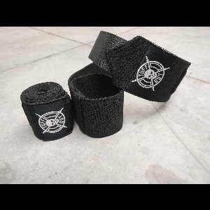 Tuff Guy - Wrist Wraps - Black - Comfort, Support en Hulp bij Fitness, Bodybuilding, Powerlifting, Gewichtheffen en Crossfit