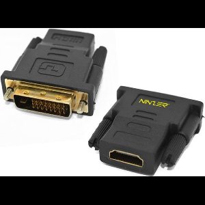 Ninzer DVI naar HDMI Adapter - Hoge Resolutie - Plug & Play