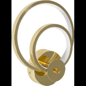 Toolight App1043-W Spiegelverlichting Goud 24X7,5X24Cm