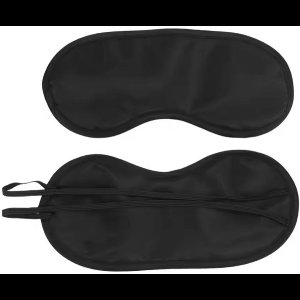 CHPN - Slaapmasker - Zwart slaapmasker - Reismasker - Verduisterend masker - Basic masker - Satijnlook - Polyester - Zacht slaapmasker