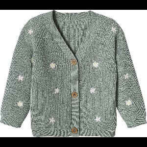 Vertbaudet Babyvestje met borduursel en V-hals van Engels ribbreisel