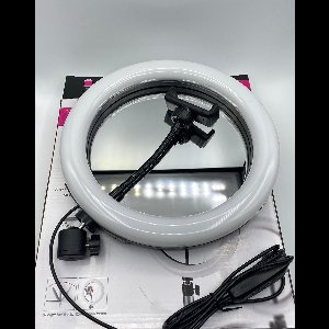 LED Ring Light 20Cm Incl. Bluetooth Afstandsbediening en Telefoonhouder – Selfie lamp - Ringlampen - Tik tok - flitser - Make up light - LED Ring Lamp (ZONDER Statief) -------- FAIRCO
