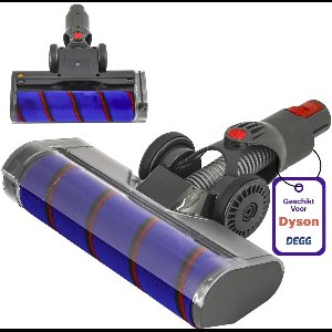 DEGG® - Mondstuk / Parketborstel - Geschikt voor Dyson V7, V8, V10, V11 en V15 - Geschikt als Dyson accessoires / onderdelen - Geschikt voor Dyson stofzuigermondstuk, vloerzuigmond en turbo borstel