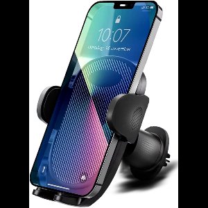 Telefoonhouders Auto Ventilatie - One Button Release - 360° Rotatie - Stevige Clip met Haak - GSM Houder Auto - Geschikt voor 4-7 Inch Phones, iPhone, Samsung en meer