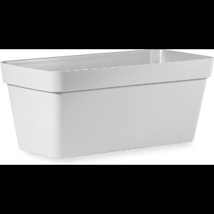 VECA - Plantenbak Cleo, L80 cm, H33 cm, wit