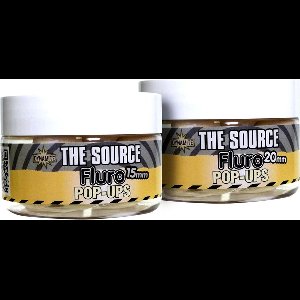 Dynamite Baits Source Fluro - Pop Ups - 15mm - Wit