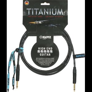 Klotz TI-0450PP Titanium instrumentkabel 4,5 m - Instrumentenkabel