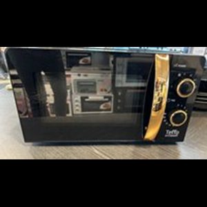 Teffo magnetron – vrijstaand – Special Edition – 20 Liter – zwart met gouden handgreep