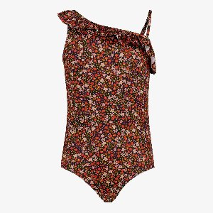 Osaga meisjes badpak met bloemenprint multicolor - - Maat 116