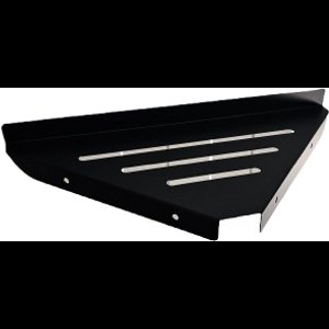 Doucherek - Douchemand - driehoek - hoek - 24,7 cm - RVS zwart